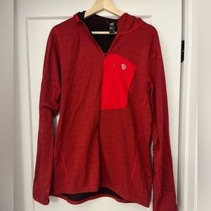 Mountain Hardwear Pullover Fleece Jacket – Men’s Large